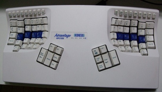 Kinesis Advantage USB Contoured Keyboard はクセになるキーボードKinesis キーボード画像