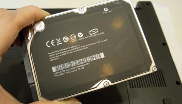 ThinkPad Edge 13" のHDD換装とメモリ増設をしましたHDD増設(8) HDDの取り付け(2) | ThinkPad Edge 13