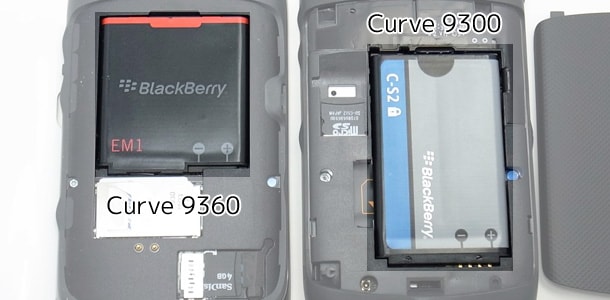 BlackBerry Curve 9360 と 9300 の違い《スペック比較》Curve 9360 スペックなどの紹介(6)