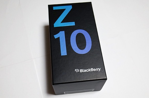 BlackBerry Z10 ホワイト がやってきました！《開封まで》BlackBerry Z10 開封の儀 (1)