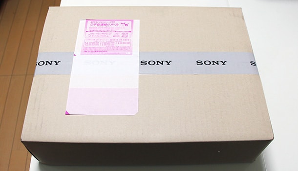 Xperia Tablet Z (Wi-Fiモデル) を買いました《開封まで》Xperia Tablet Z の開封の儀 (1)