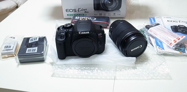 キヤノン デジタル一眼レフカメラ EOS Kiss X6i を購入したキヤノン デジタル一眼レフカメラ EOS Kiss X6i を購入 (2)