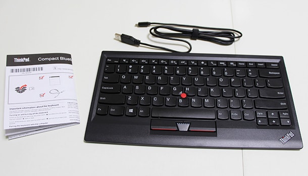 ThinkPad Bluetooth ワイヤレスキーボード (トラックポイント付き) を購入しましたThinkPad Bluetooth ワイヤレスキーボード (トラックポイント付き) を購入 (5)