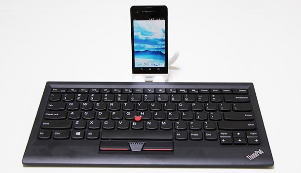 ThinkPad Bluetooth キーボード を試す《スマートフォン編》スマートフォン編: ThinkPad Bluetooth ワイヤレスキーボード を試す(6)