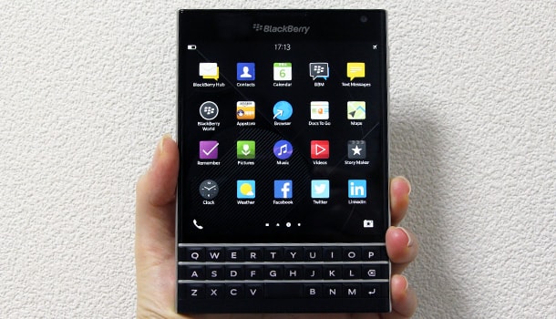 BlackBerry Passport を購入、サイズ比較やキーボード周りをチェックしてみたBlackBerry Passport を購入 (14)