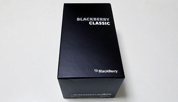 BlackBerry Classic を購入、トラックパッドとキーボードショートカットをチェックしてみたBlackBerry Classic が届いた (2)