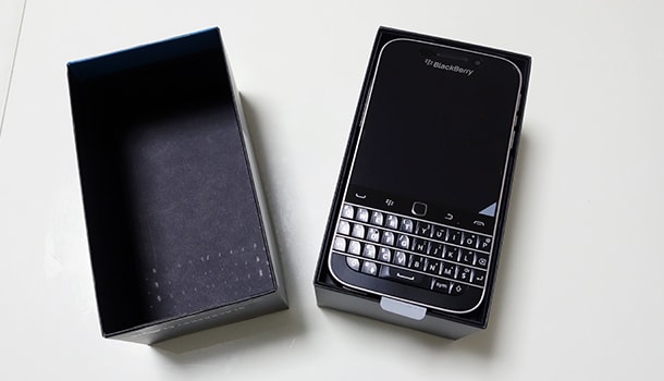 BlackBerry Classic を購入、トラックパッドとキーボードショートカットをチェックしてみたBlackBerry Classic が届いた (3)