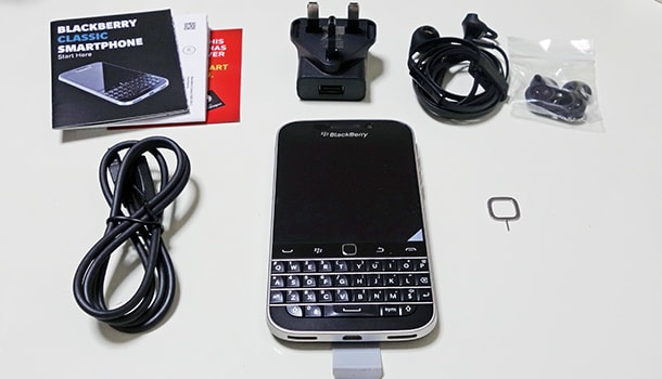 BlackBerry Classic を購入、トラックパッドとキーボードショートカットをチェックしてみたBlackBerry Classic が届いた (7)