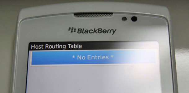 BlackBerry OS をインストールする(10)