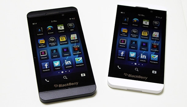 BlackBerry Z10 ブラック が届きました (5)