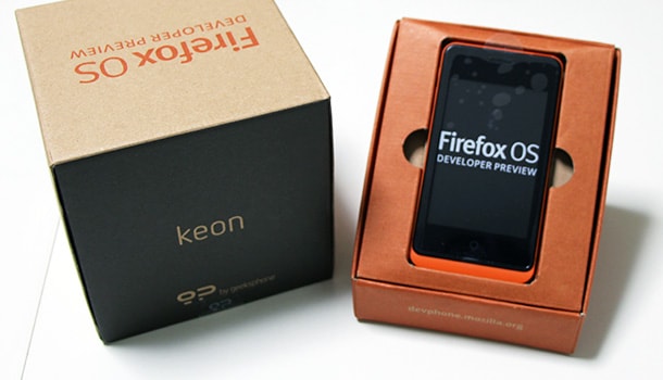 開発者向け Firefox OS 端末「Keon」と「Peak」がやってきた！(3)