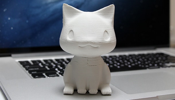 3Dプリンター:ネコ (3)