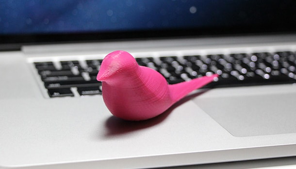 3Dプリンター:鳥型ペーパーナイフ (3)