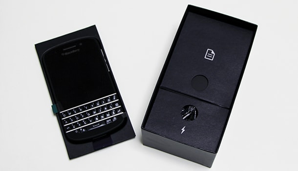 BlackBerry Q10 開封の儀 (4)