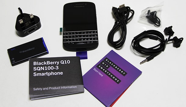 BlackBerry Q10 開封の儀 (7)