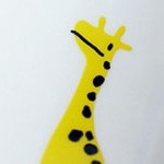 シンプルで可愛い、キリンのマグカップ「MuGood ジラフ」 -image
