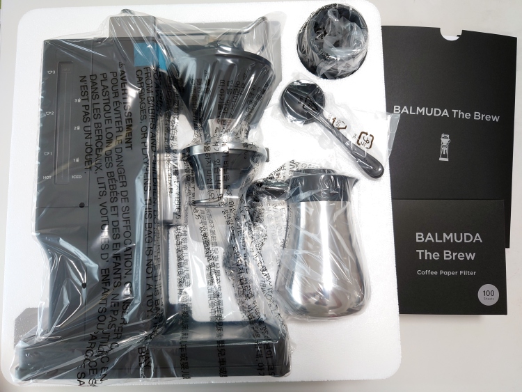 コーヒーメーカー BALMUDA The Brew をレビュー(1)