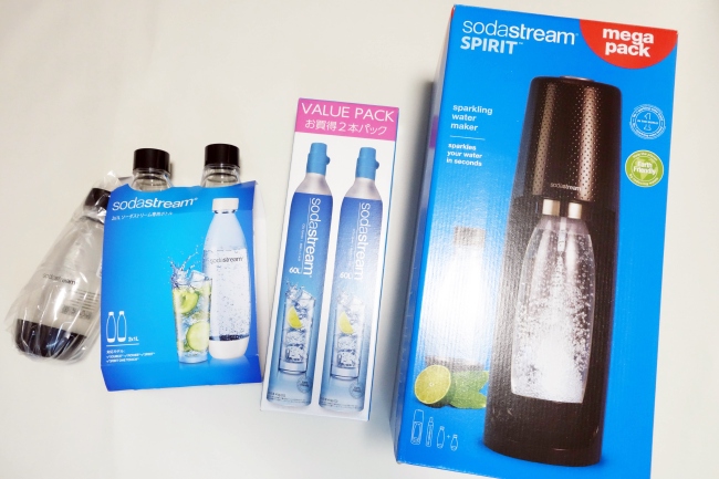 ソーダストリーム Spirit (スピリット) を買いました(1)