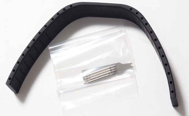 ソニー wena3 のラバーバンドの交換(1)