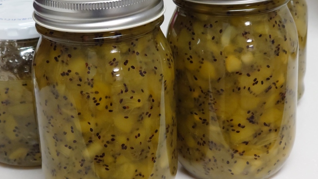 キウイジャムを作った(6)