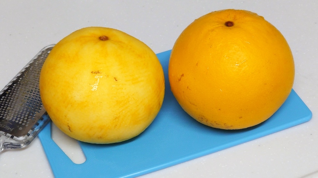 文旦ピールを作った(1)