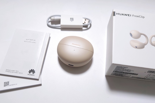 Huaweiのイヤーカフ型ワイヤレスイヤホン「Huawei FreeClip」を買いました(2)