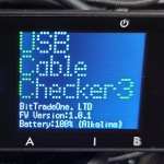 USBケーブルチェッカー3 を買ったので、ケーブルとかポートを調べてみた話 -image