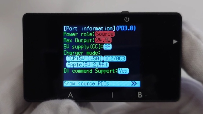 USBケーブルチェッカー3 を買ったので、ケーブルとかポートを調べてみた話(11)
